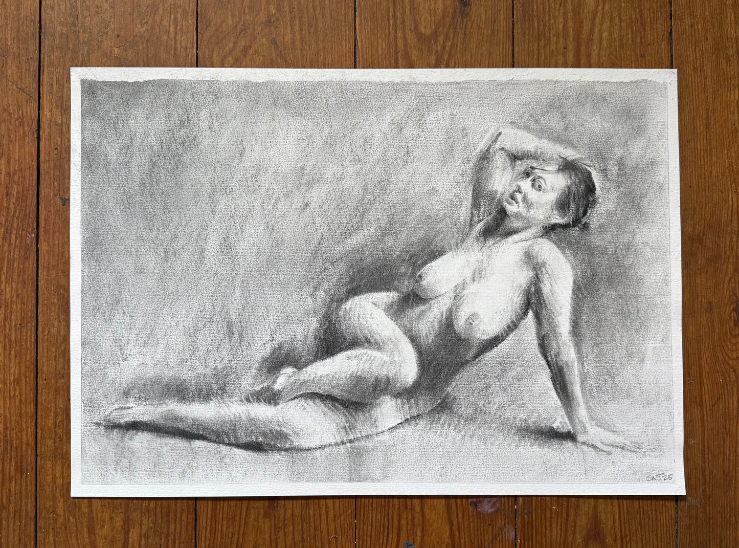 Life drawing original.