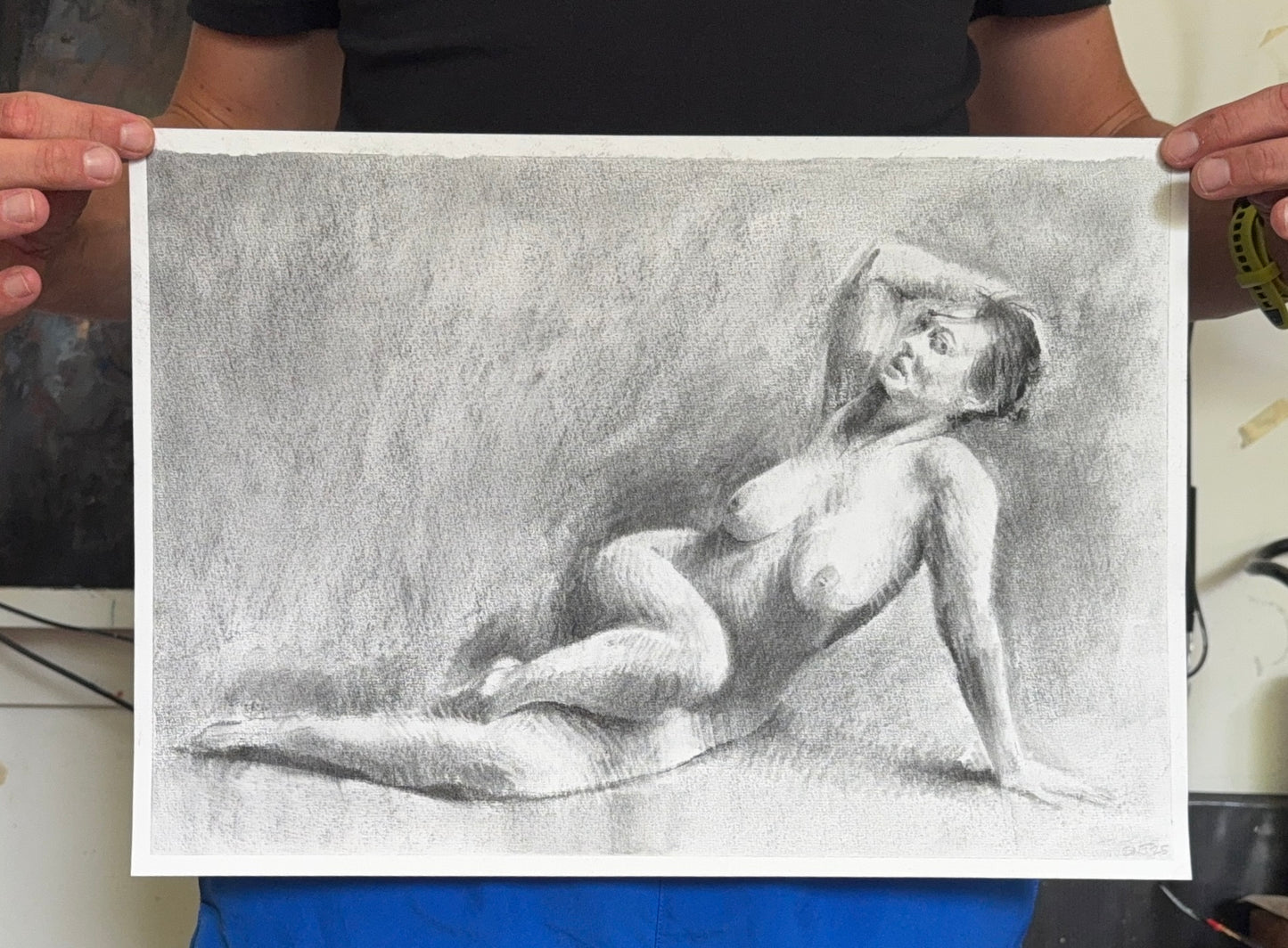 Life drawing original.