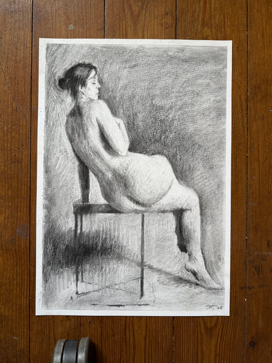 Life drawing original.