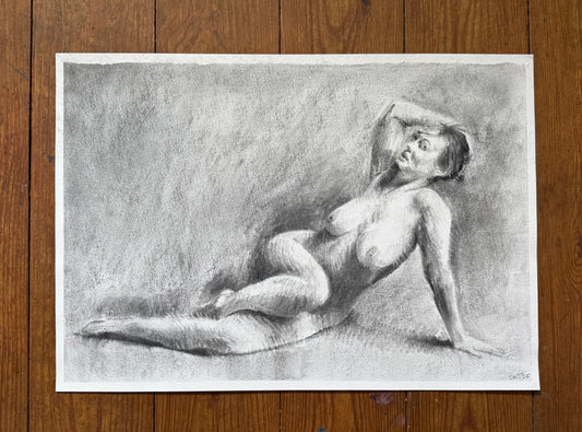 Life drawing original.